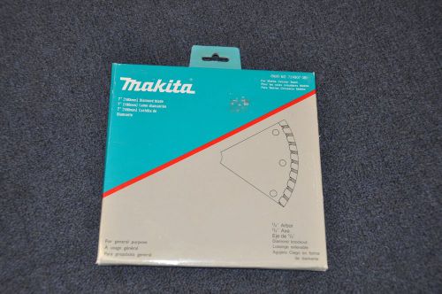 NEW Makita 7&#034; Diamond Blade Part. No. 724907-3Bt General Purpose