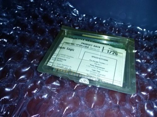 Allen Bradley CIRCUIT BOARD NAND GATES 1720-L104 1720L104