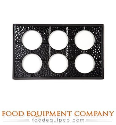 GET Enterprises ML-171-BK Black GET Full Size Melamine Adapter Plate with...