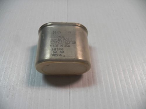 GENERAL ELECTRIC CAPACITOR 28F5505 .5UF 900 VDC