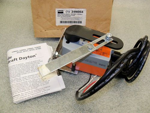 Dayton 24N064 Wall Shutter Motor Single 100-240 Volt 50/60 Hz  *NEW