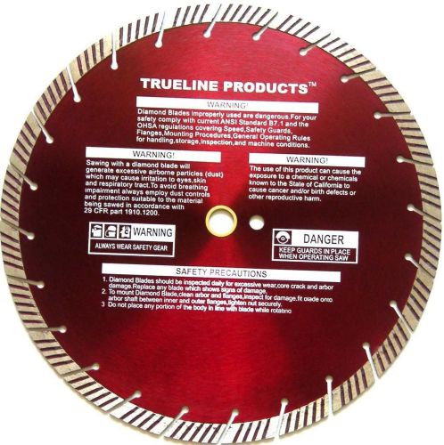 NEW 14&#034; DIAMOND BLADE FOR HARD BRICK/STONE/PAVERS/CONCRETE 1/2&#034; SEGMENTS