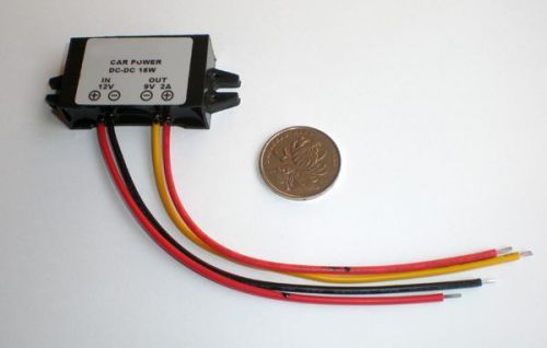 Industry Grade DC 12V To DC 9V 2A Step-Down Converter