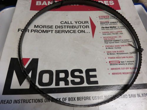 MORSE 7&#039; 9-1/2&#034;, BAND SAW BLADE, 3/8&#034; W, 0.025&#034; THICK, 04S HEF