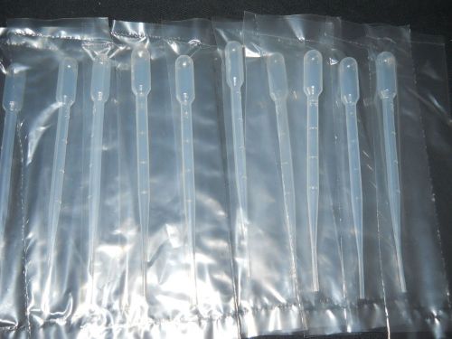 (20) Simport Non-Sterile 5mL Disposable Graduated Transfer Pipets