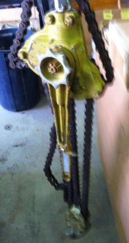 HOIST CHAIN YALE 4 1/2 TONS 9000 LBS - B1814