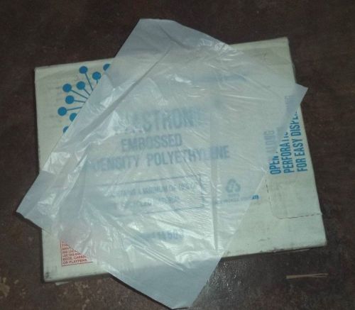 Elkay Hi-Density FOOD, Storage Polyethyene Bags (1000 PCS) 8-1/2&#034; x 11&#034;