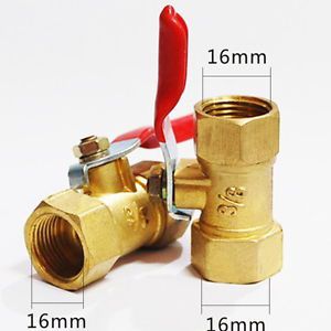 3/8&#034; Brass Ball Valve NPT female thread 600PSI water oil Full Port saving