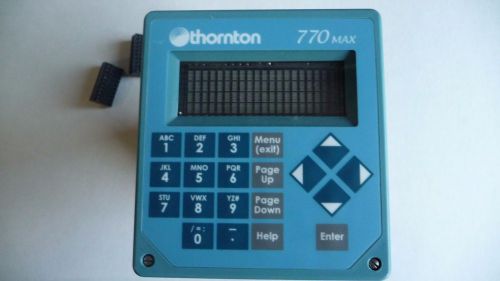 THORNTON 770 MAX 775-VA1  METER 4 Channel 100-240 VAC.