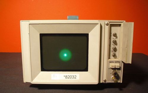 Tektronix 607A  0.9 cm / div. Storage Monitor Display w/ opt 21 / 23