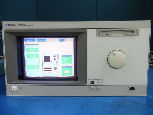 HEWLETT PACKARD 16500B LOGIC ANALYSIS SYSTEM (2-16517A; 2-16517-63202; 2-63204)