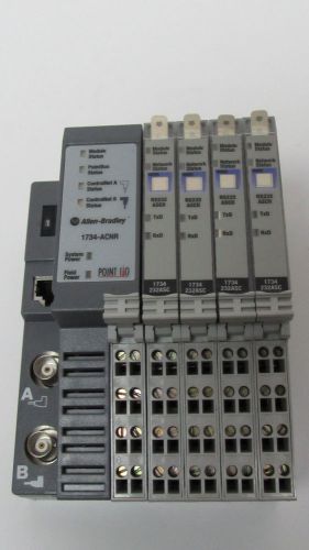 ALLEN-BRADLEY 1734-ACNR REV.AO1 POINT I/O ADAPTER/1734-232AS REV.A01 F/WREV3.005