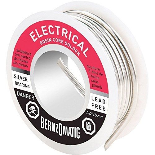 Bernzomatic BernzOmatic LRC464 4 oz. 60/40 Lead Bearing Rosin Core Solder