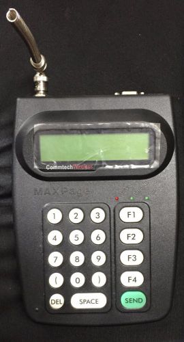 Commtech Wireless MAXPage Paging Terminal