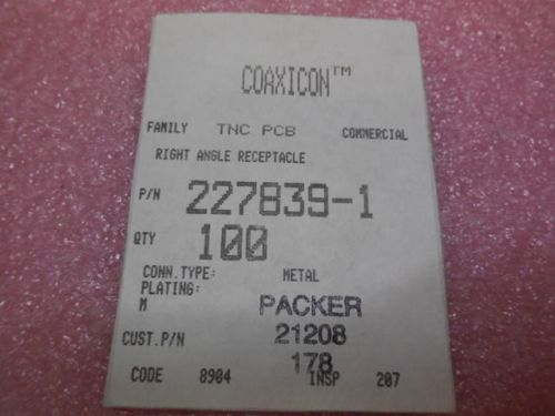 8 PCS COAXION X227839-100