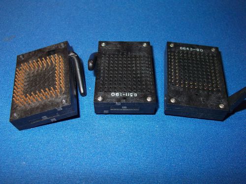 6643-90 BURNDY Zero Insertion PGA Socket 11X11 New LAST ONE