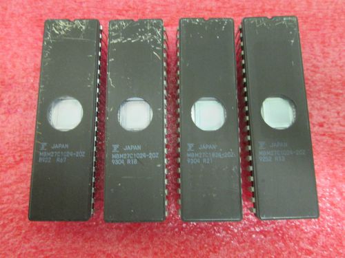 7 PSC  FUJITSU  MBM27C1024-20Z  27C1024   64K X 16 UVPROM, 200 ns, CDIP40   IC