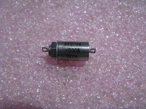 CENTRE CAPACITOR FILTER BAND PASS # D1212 NSN: 5915-01-224-5594 # 510/04-0005