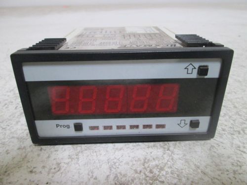 TEXMATE DI-50E-DR-PSI-IP02-XX-XX DIGITAL METER *USED*