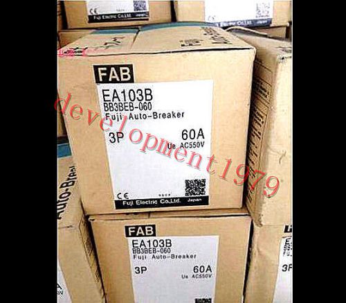 1PC New Fuji EA103B 3P 60A Circuit breaker