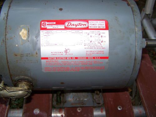 Dayton, Industrial Motor k9675--1hp--115\230 volt--1725 rpm