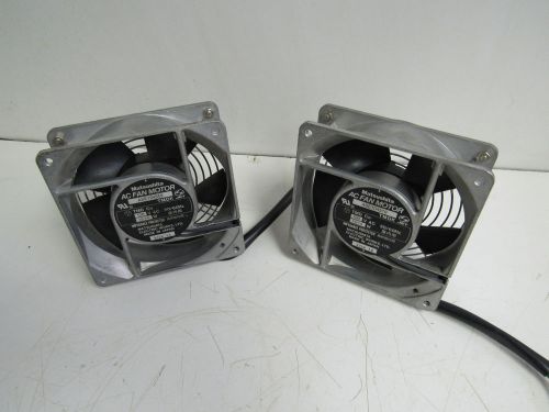 MATUSHITA ASE104519 AC FAN MOTOR 100VAC 15/14W 50/60Hz (LOT OF 2) ***XLNT***