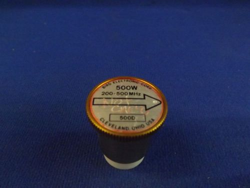 BIRD Electronics 500W 200-500MHz 500D Plug 8501C