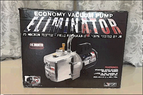 eliminator vacuum pump for sale, Jb industries economy vacuum pump - eliminator 6cfm - dv6e