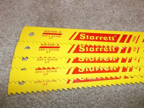 STARRETT HIGH SPEED STEEL POWER HACKSAW BLADES.