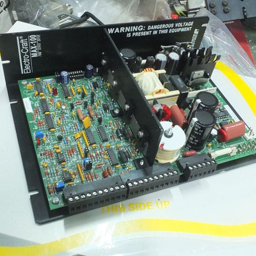 Electro- craft max 100 pwm servo drive, max-100-115v for sale