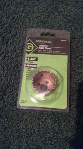 Greenlee 1 3/4&#034; carbide grit hole saw