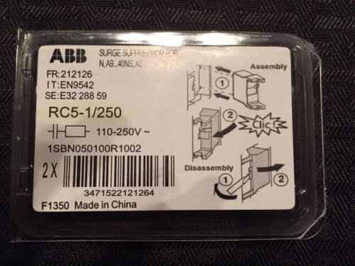 NEW - ABB SURGE SUPPRESSOR - 3 PIECES TOTAL