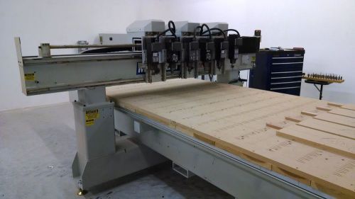 MultiCam MT204 6 Spindle CNC Wood Carving Router