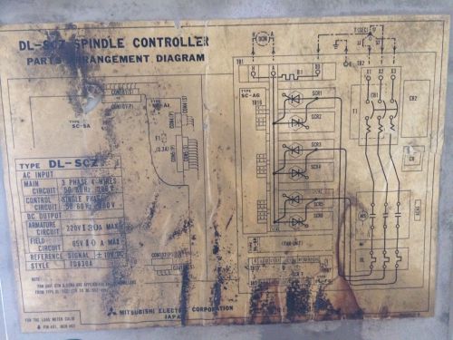 DL-SCZ SPINDLE CONTROLLER (Mitsubishi)