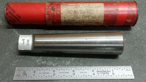 Cleveland Morse taper 3-4 adapter sleeve lathe