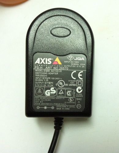 AXIS PS-H ART Model SA110D-05 DC POWER SUPPLIES 5.1V 2A SUPPLY