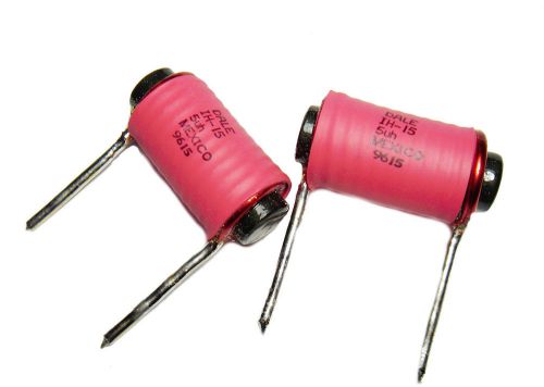 DALE IH-15  High Current Inductor Choke  5uH , .012?,  25a    x  2pcs.