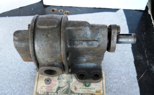 B.S. B&amp;S BROWN &amp; SHARP 3/4&#034; npt  ROTARY GEAR HYDRAULIC PUMP No. 3