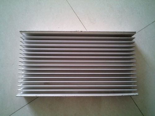 Large aluminum heatsink  14&#034; x 8&#034; x 2&#034;  14-fins mountable for sale