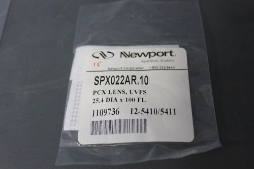 NEW NEWPORT PLANO-CONVEX LENS UVFS 245-440NM SPX022AR.10 (S15-T-224A)