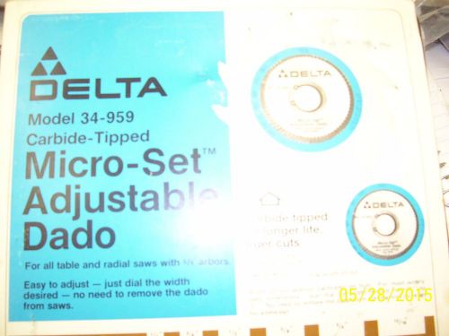 DELTA MODEL 34-959 DADO BLADE CARBIDE TIPPED