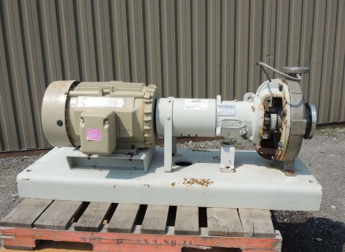 3&#039;&#039; x 1.5&#039;&#039; centrifugal pump, 316 stainless steel for sale