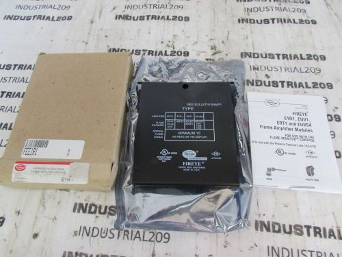 Fireye infrared auto-check flame amplifier module e1r1 new in box for sale