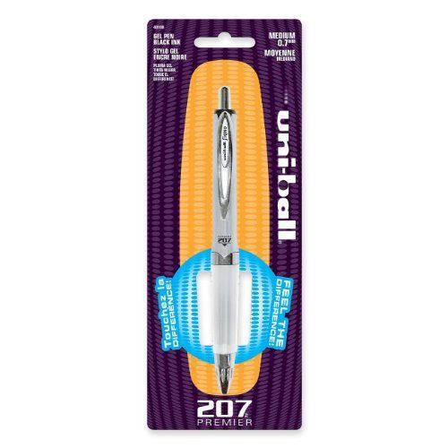 Uni-ball 207 Gel Pen - Medium Pen Point Type - 0.7 Mm Pen Point Size - Black Ink