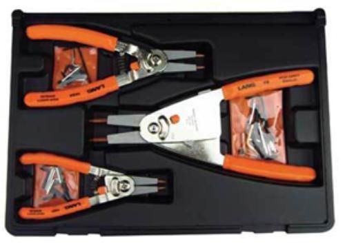 Kastar 1465 3 Piece Quick Switch Retaining Ring Pliers Set