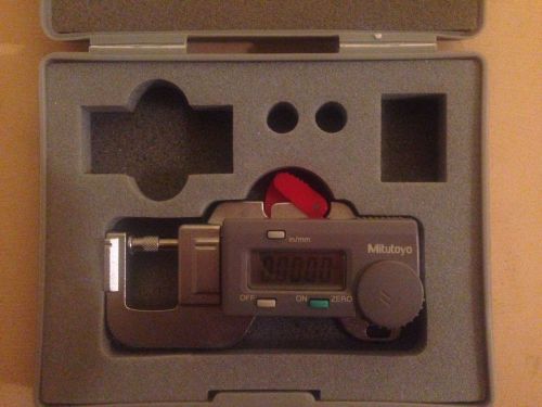 MITUTOYO quick mini digital thickness gauge