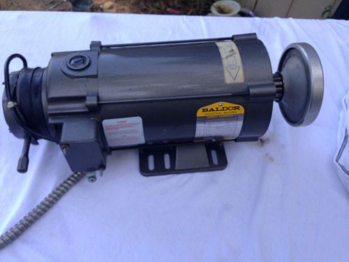 BALDOR INDUSTRIAL MOTOR DC,1750 RPM, 180 V 5 Amp Class Frame 560