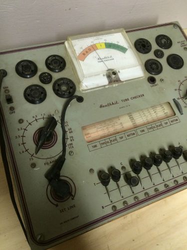 Vintage Heathkit TC-2 Vacuum Tube Checker / Tester