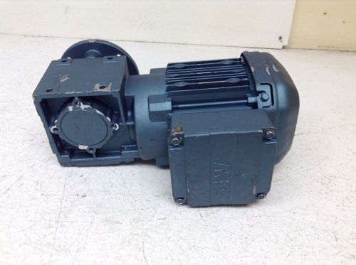 Sew Eurodrive WF20DRS71S4 230/460 VAC .50 HP IP54TEFC RPM 1700 69 Gear Motor