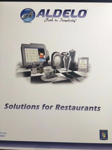 Aldelo  for restaurants pro for sale